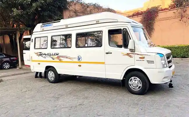 17 Seater AC Tempo Traveller rental for Kolkata to Puri